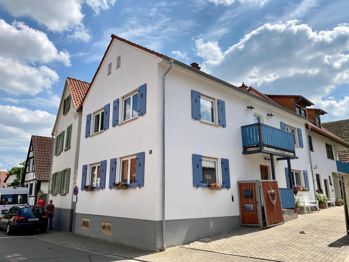 Gästehaus Sellemols Ferienhaus Winzer Heuchelheim-Klingen Exterior foto